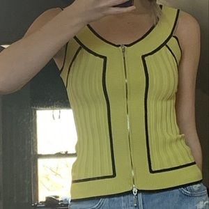 Vintage Ribbed Knit Tank